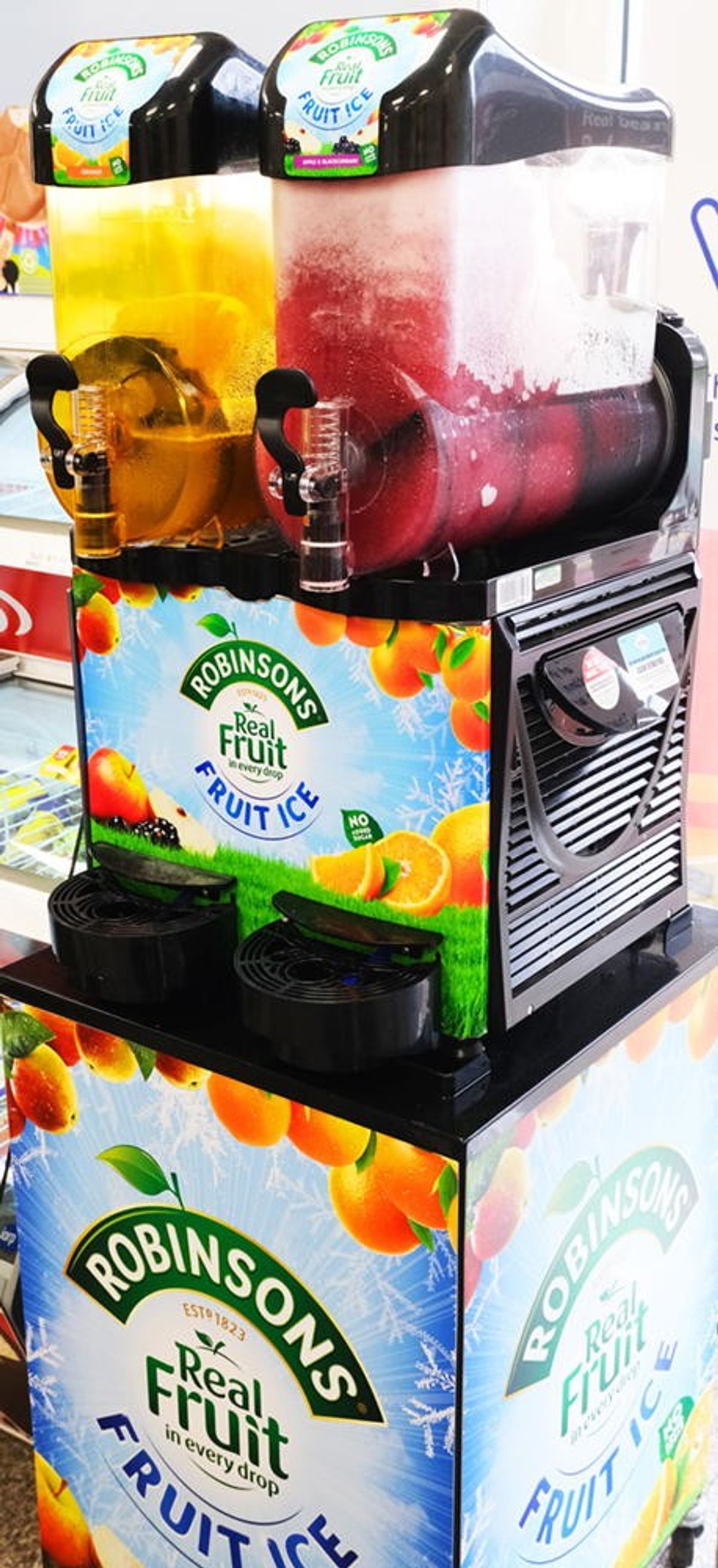 One Stop rolls out new, energy-saving Robinsons Fruit Ice machines