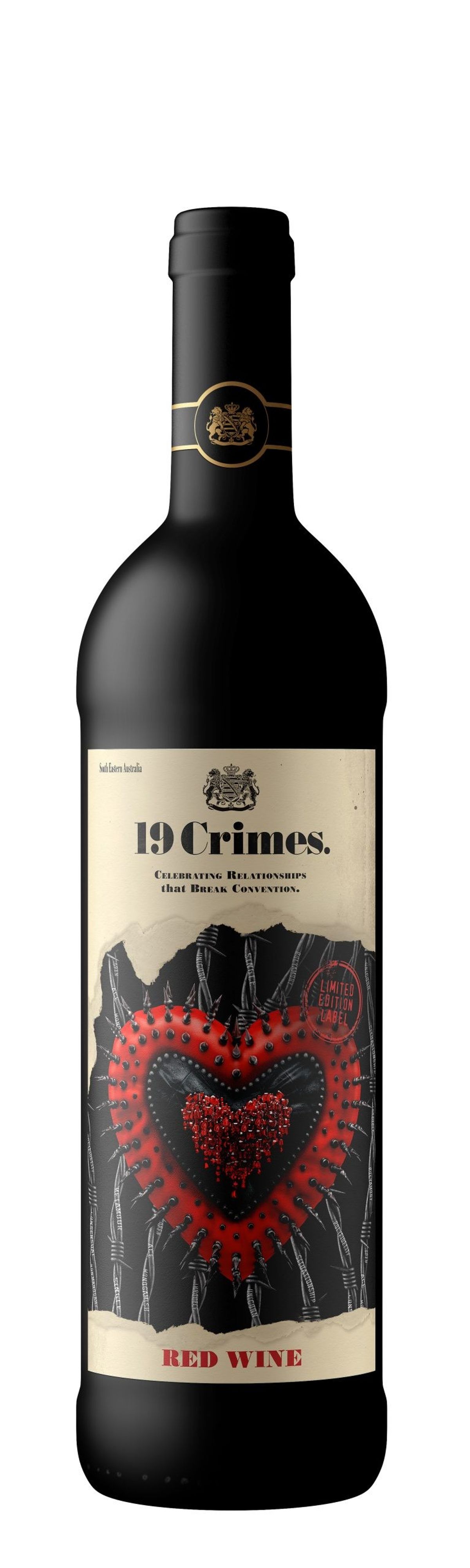 19 Crimes launches limited-edition Valentine's Day label