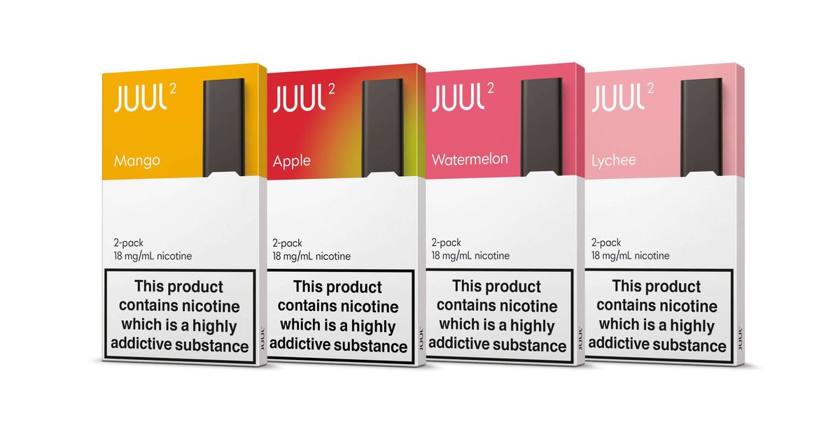 Juul Labs expands offering with new JUUL2 pod flavours