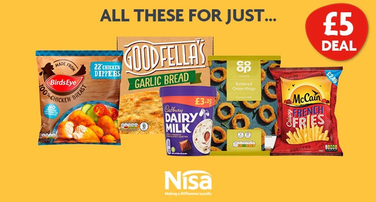 Nisa brings back £5 freezer-filling deal
