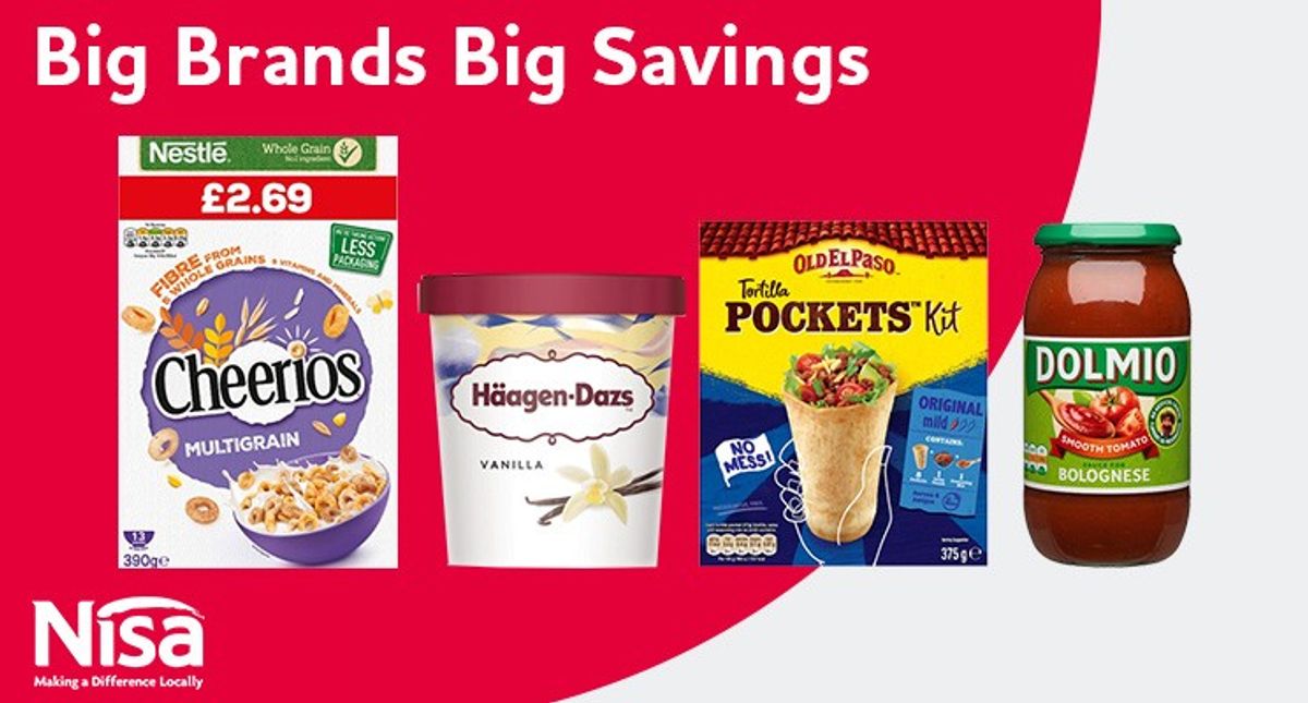 Nisa brings back Big Brands
