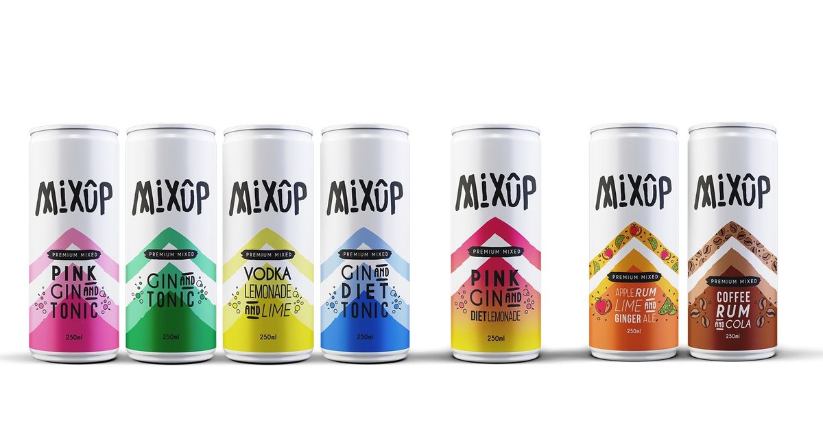 Kingsland Drinks Group adds three new variants to Mix Up range