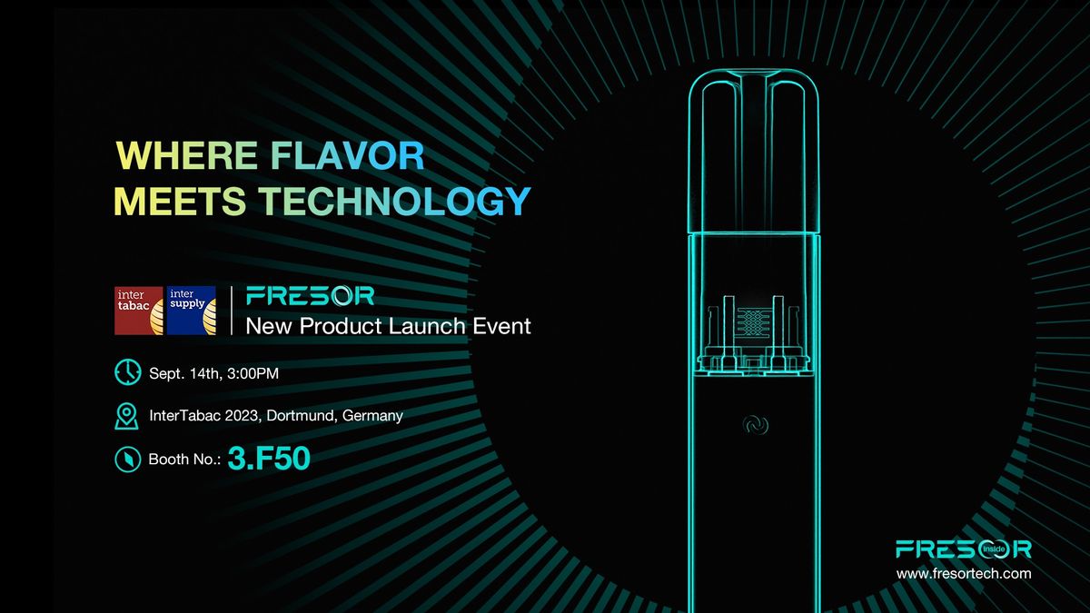 Join FRESOR at InterTabac 2023: Where Flavor Meets Technology