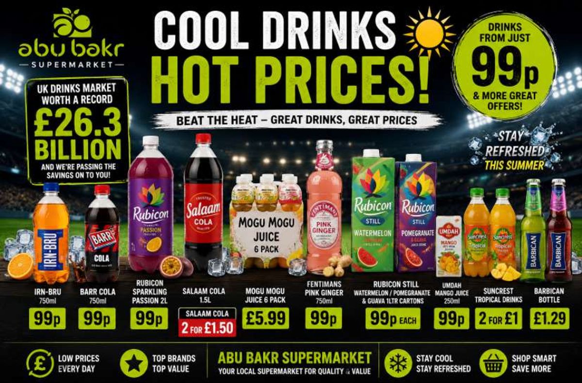 Abu Bakr Supermarket slashes soft drink prices during summer heatwave