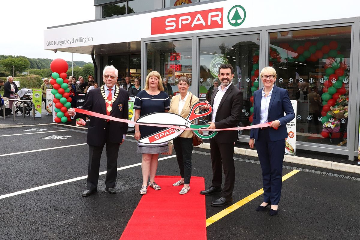 Community joins in celebrations as James Hall & Co. Ltd opens SPAR Willington