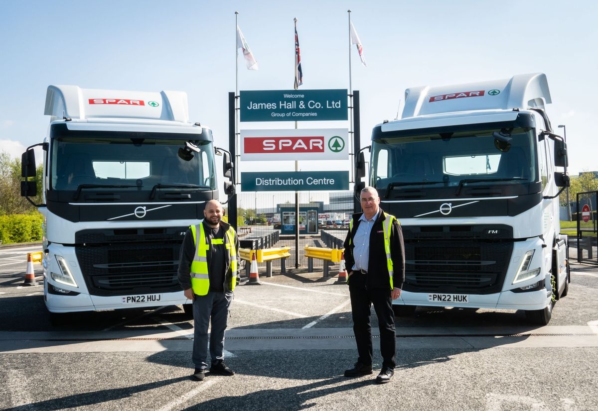 James Hall & Co. Ltd expands its greener fleet with purchase of new Volvo tractor units