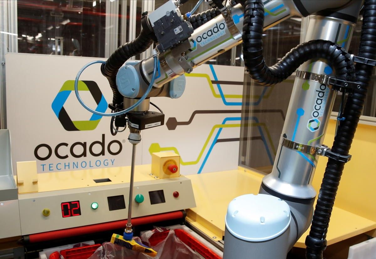 Ocado's robots see global demand amid worker shortages