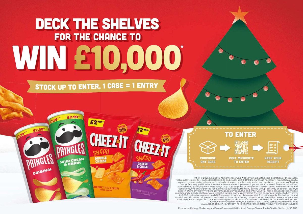 Kellanova spreads Christmas cheer with ‘Deck the Shelves’ competition