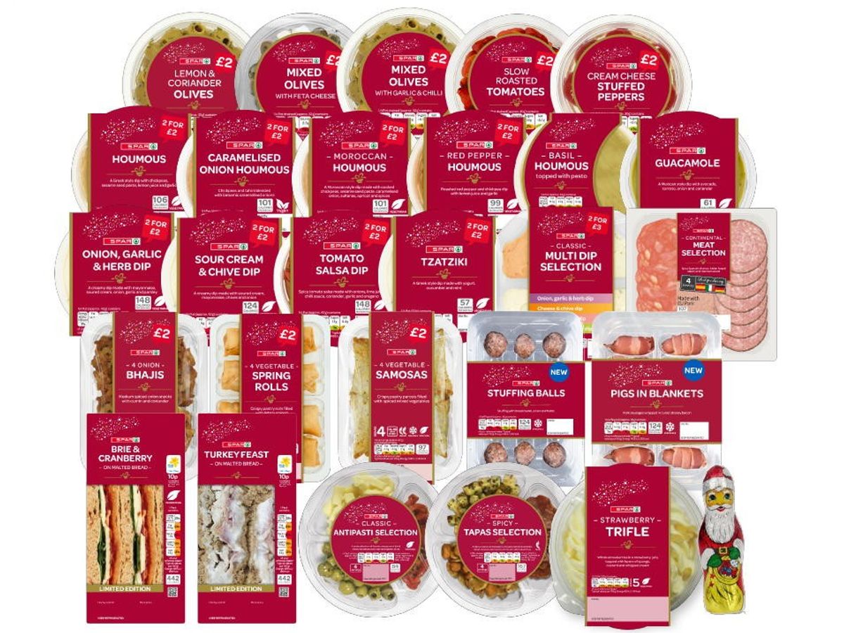 SPAR launches redesigned own-label Christmas range