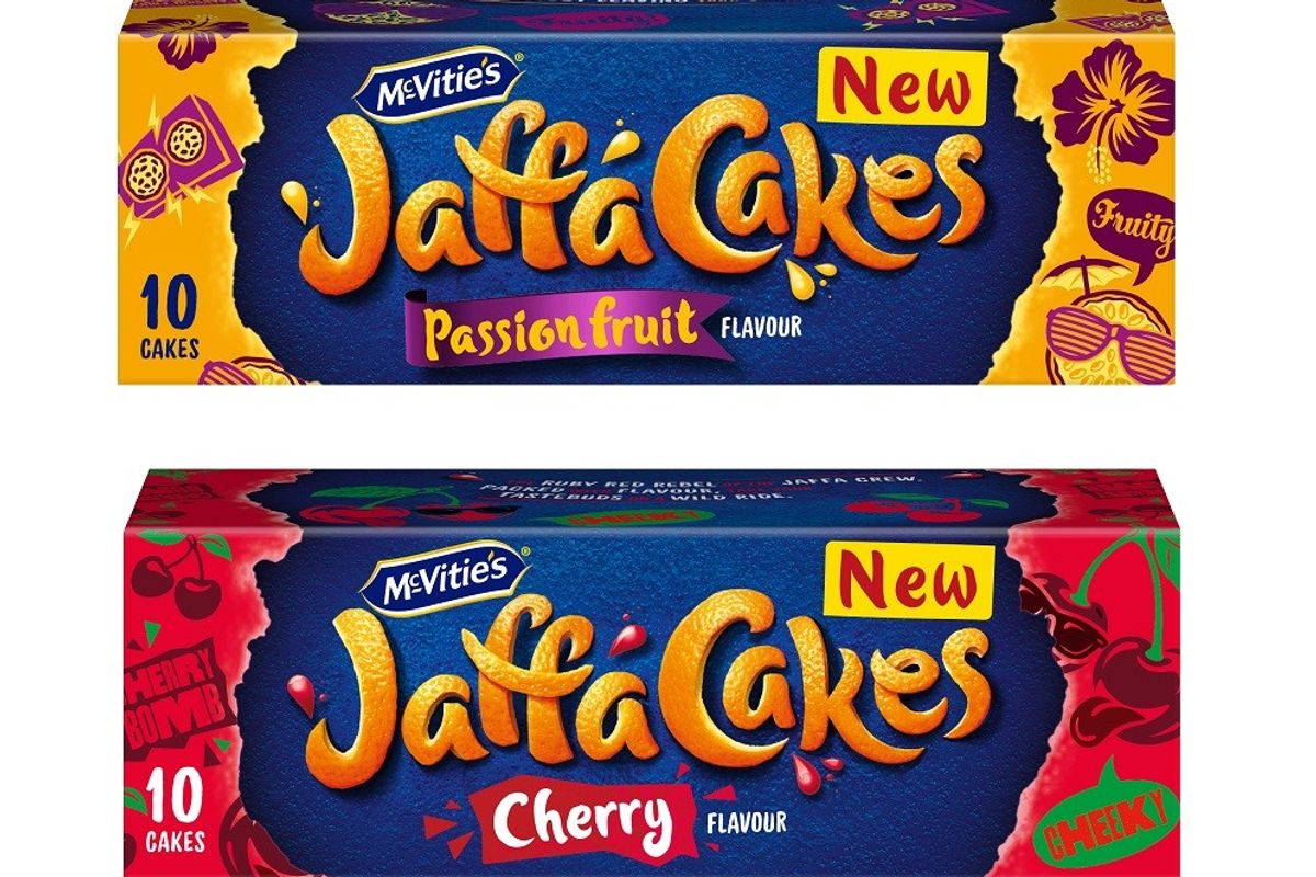McVitie’s Jaffa Cakes gets two new fruity flavours