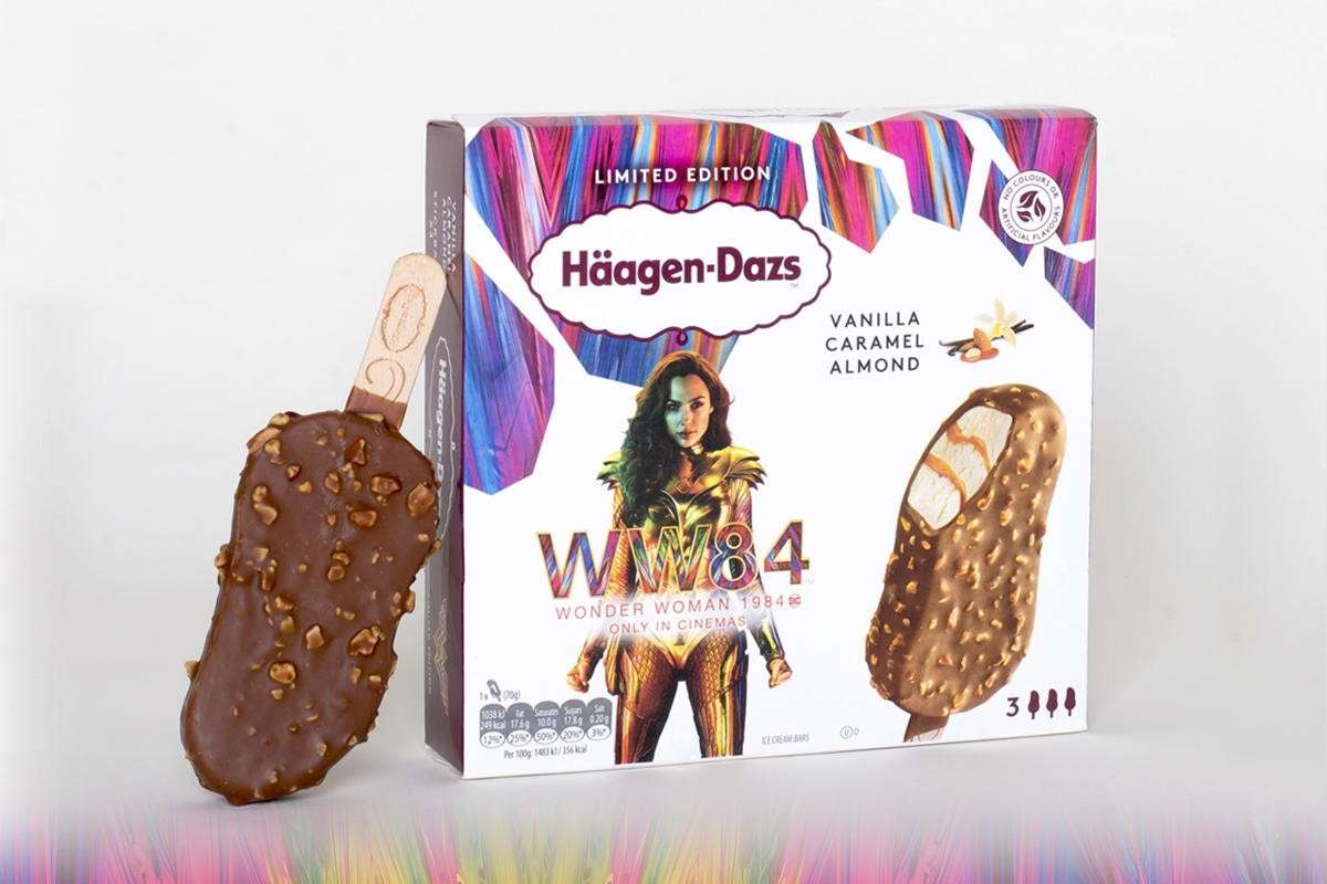 Haagen-Dazs unveils limited edition ice cream for new Wonder Woman movie