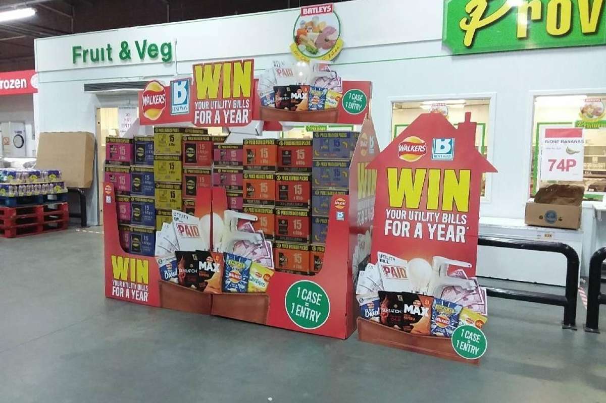New Walkers retailer campaign with Bestway offers to pay utility bills for a year