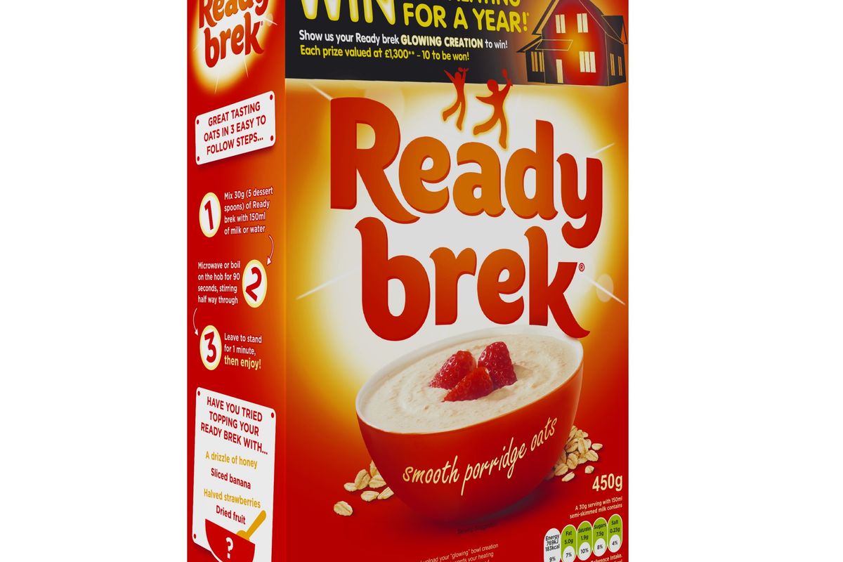Win free heating for a year with Ready brek