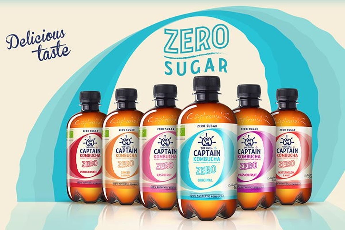 GUTsy Captain launches new zero Kombucha range
