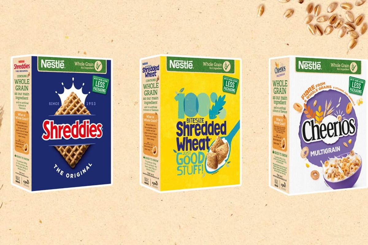 Nestlé Cereals to reduce packaging in plastic fight
