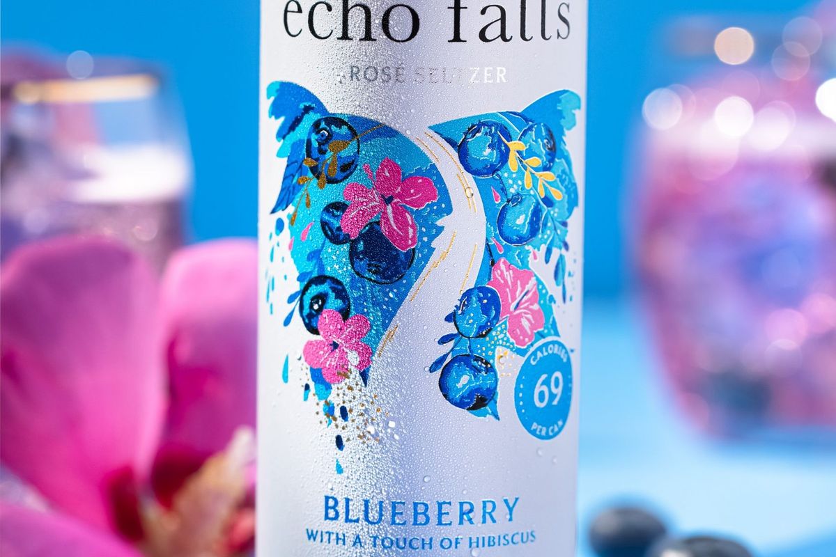 Echo Falls Blueberry & Hibiscus Rosé Seltzer named “Product of The Year”