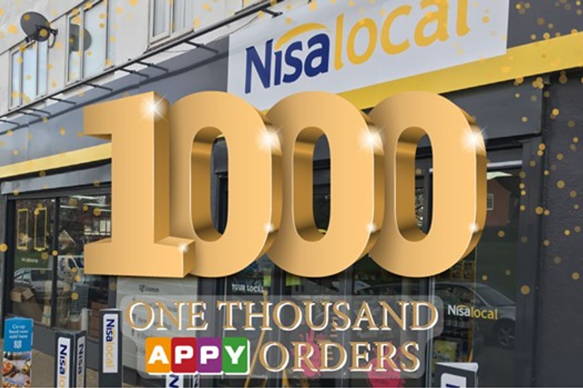 Northampton retailer makes 1,000 deliveries since launch in November