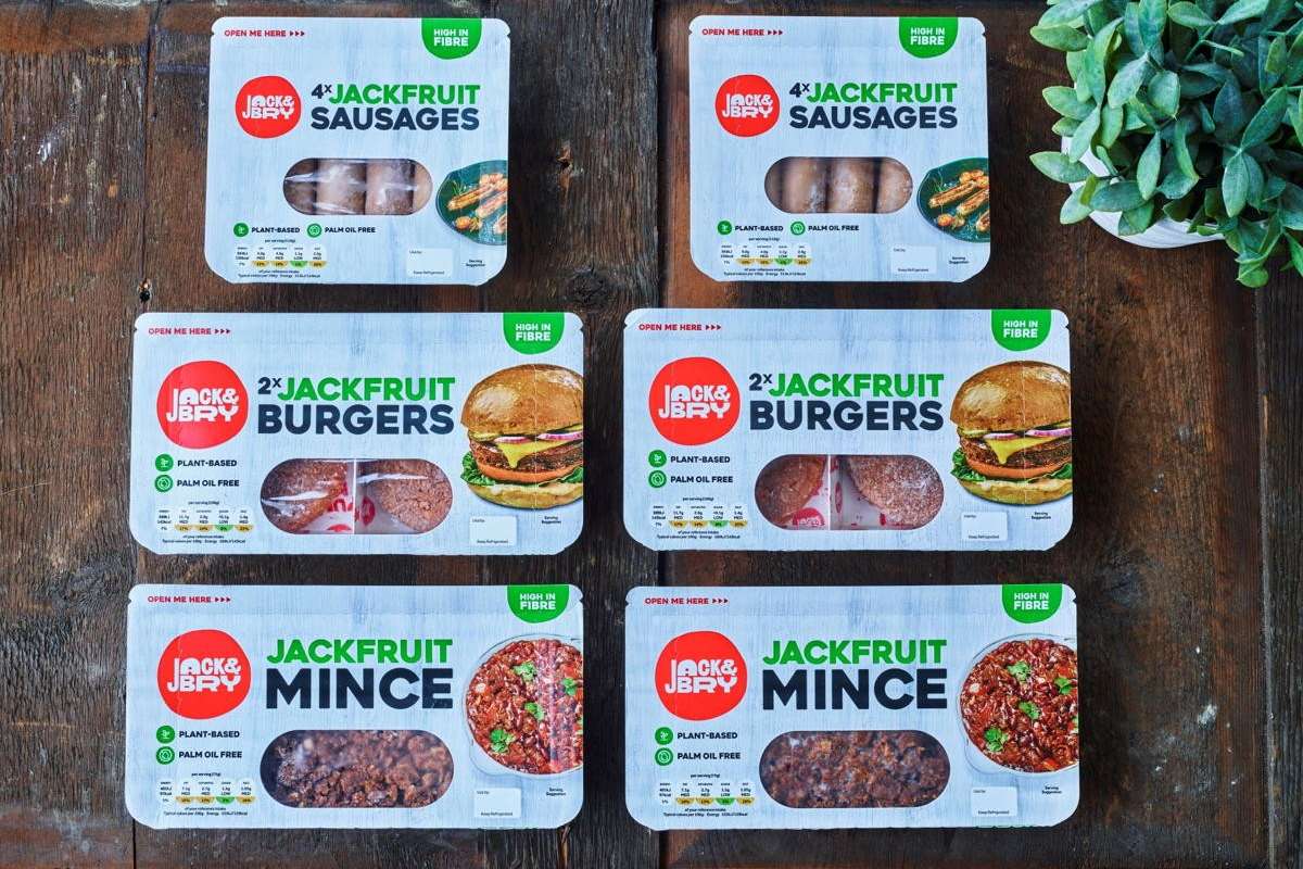 Plant-based firm Jack & Bry raises £1.25 million in seed funding