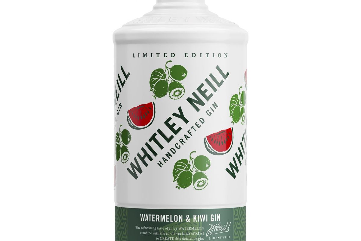 New Whitley Neill limited edition Watermelon & Kiwi Gin