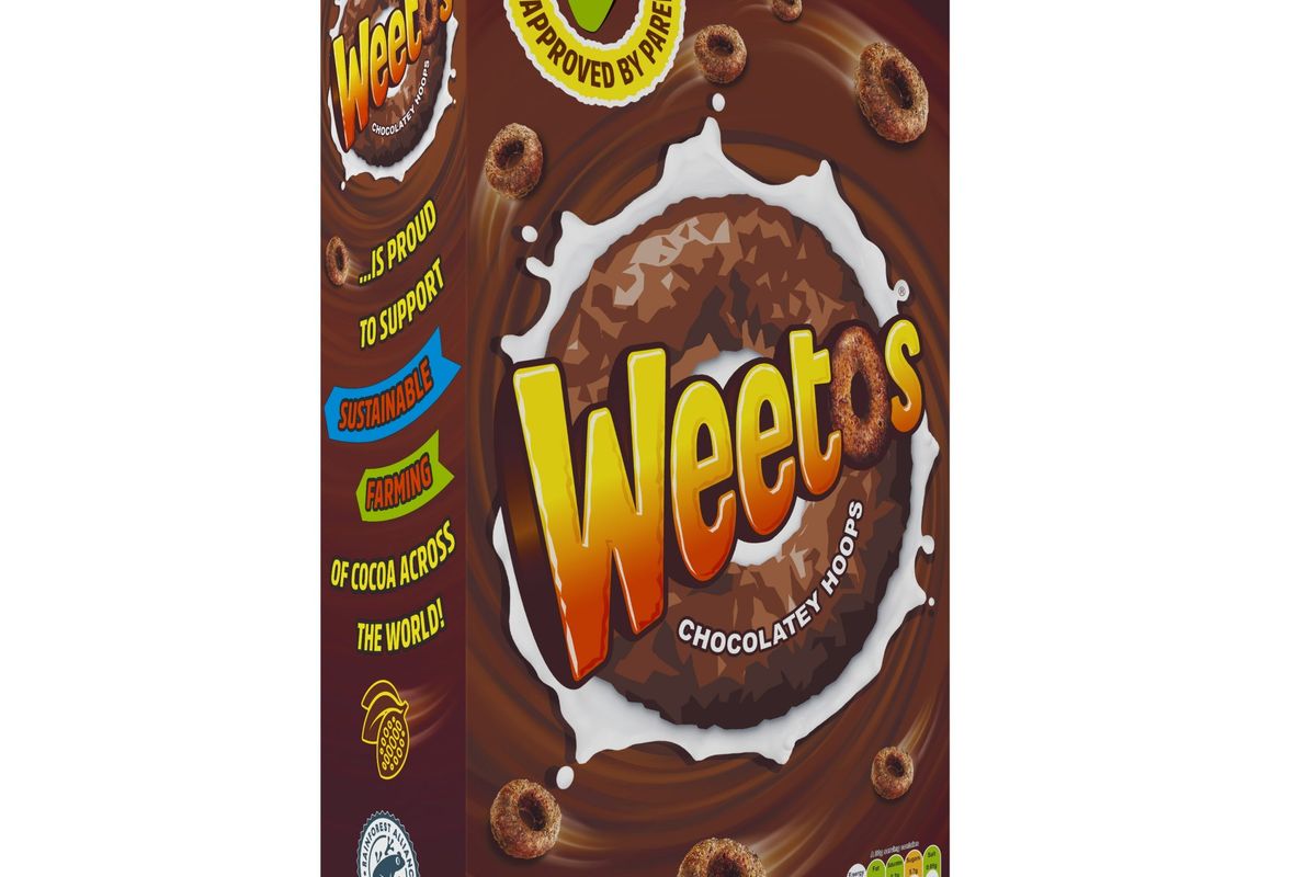 New look and sustainable cocoa for fast-growing Weetos
