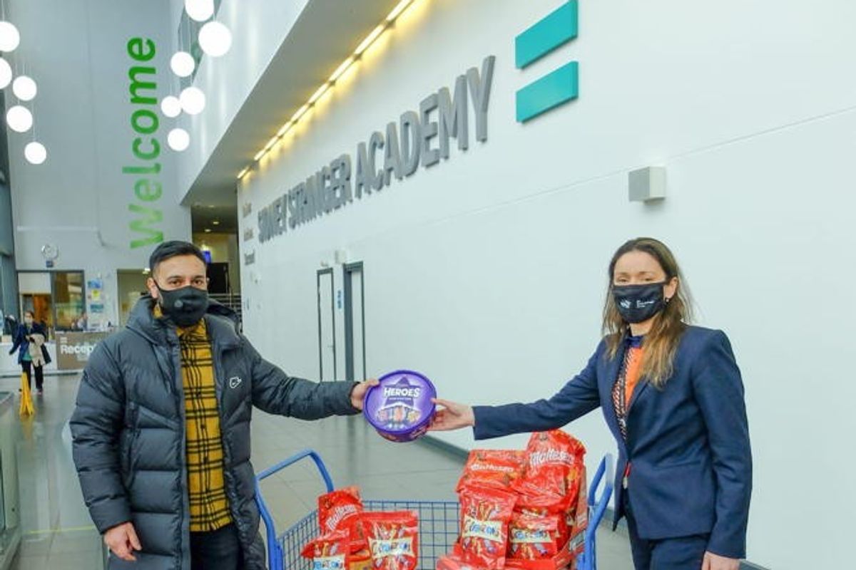 Coventry retailer extends festive smiles with heart-warming donation