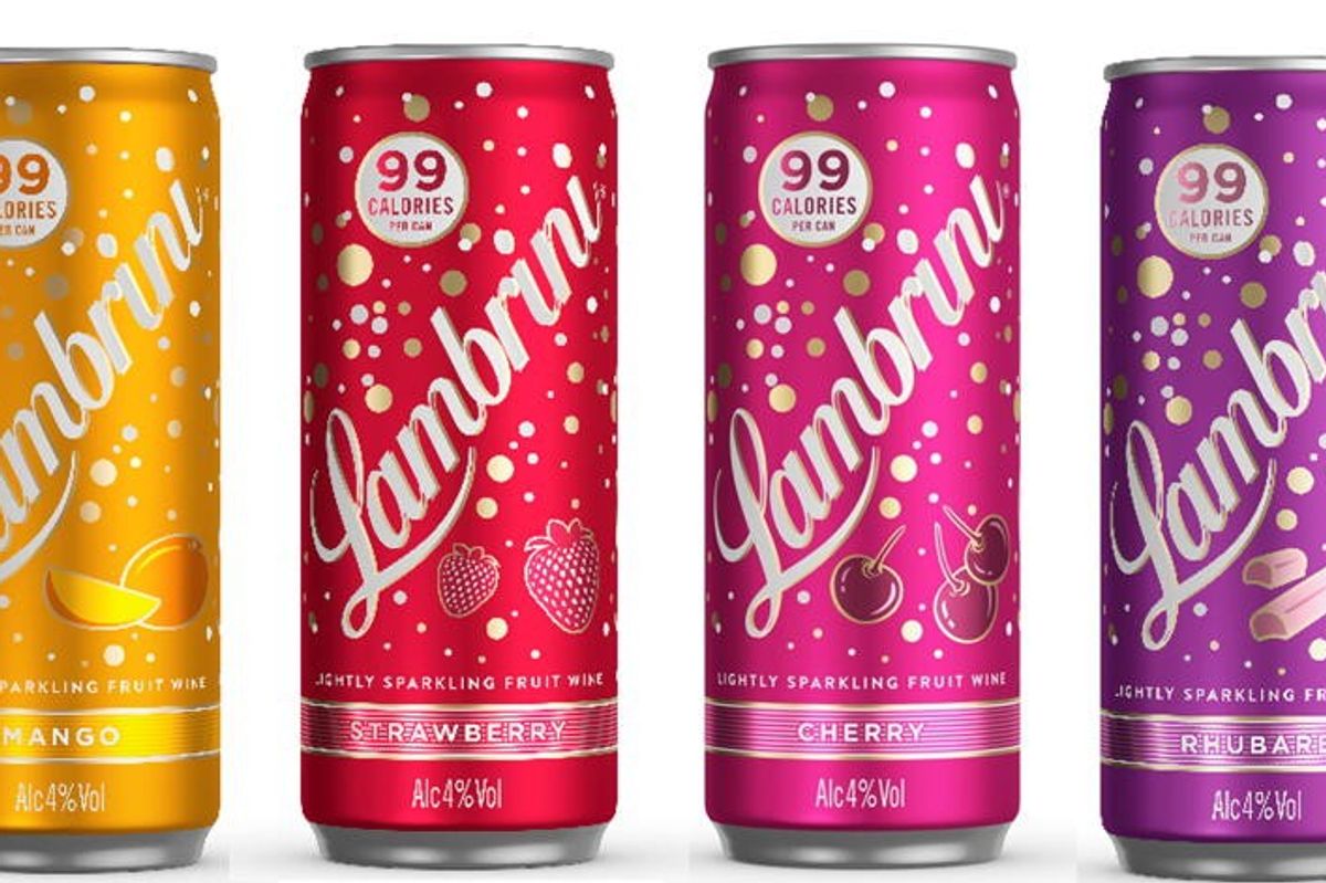 Lambrini unveils new RTD cans