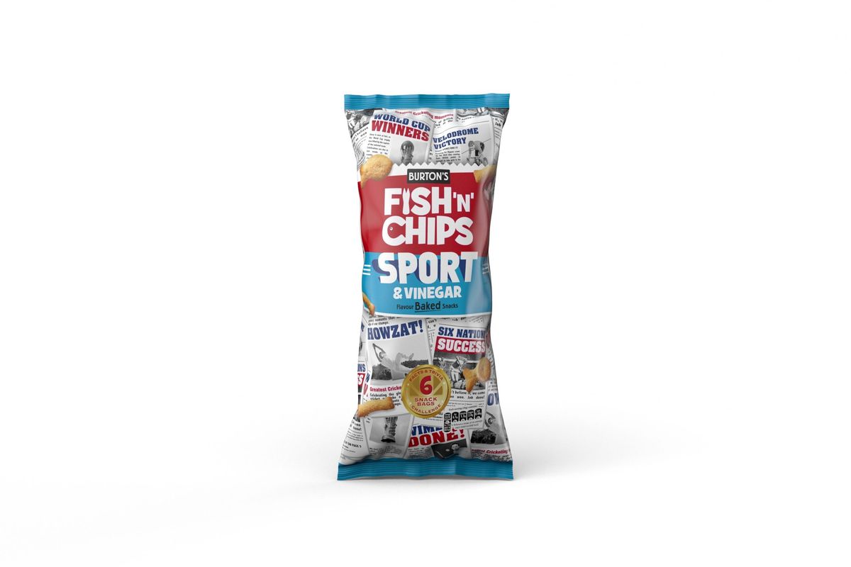 Burton’s gives Fish ‘N’ Chips a sporty new look
