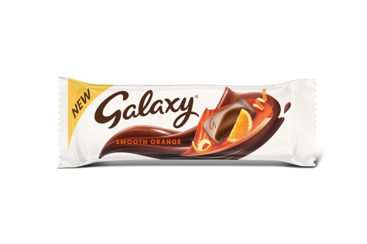 Mars Wrigley launches new GALAXY Smooth Orange bars