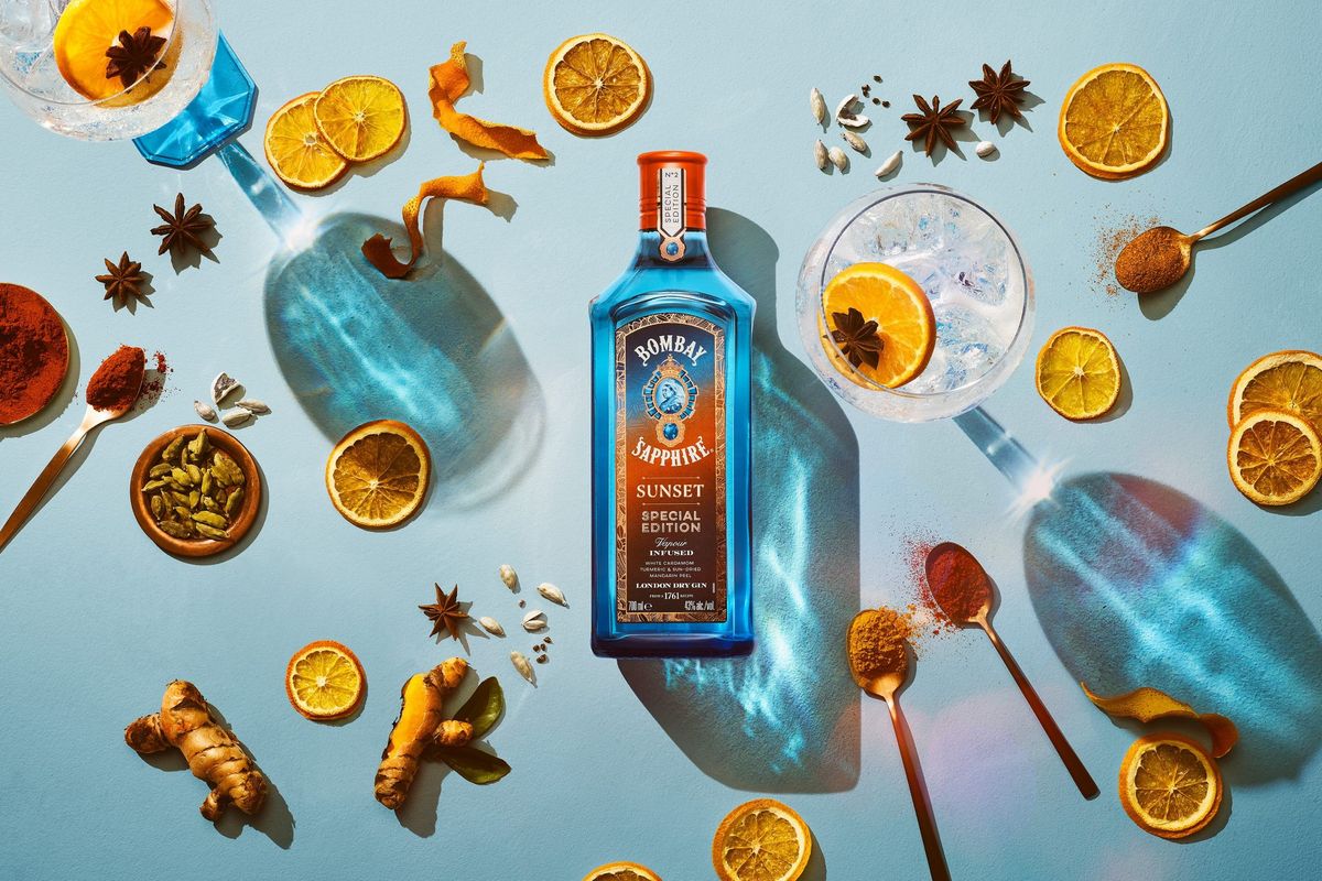 Bombay introduces new Sapphire Sunset special edition gin