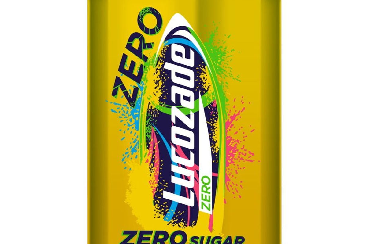 Lucozade unveils can format for Zero range