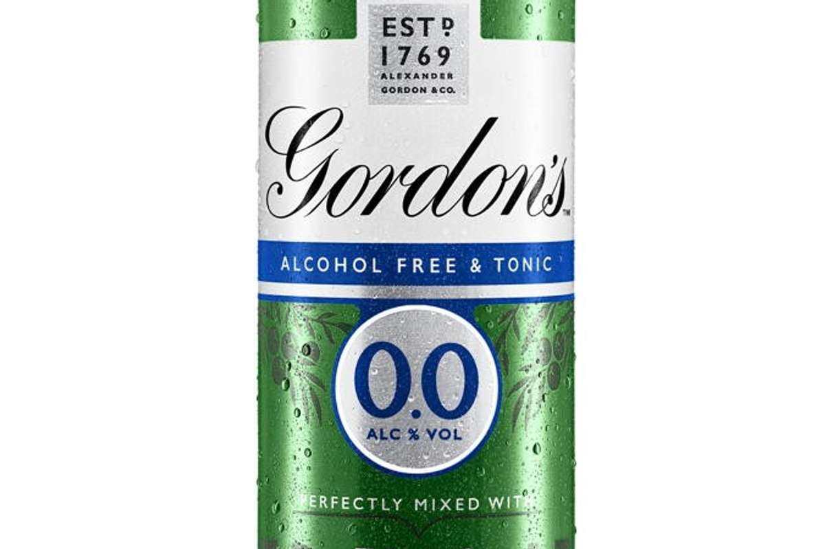 Gordon’s 0.0% unveils premixed can