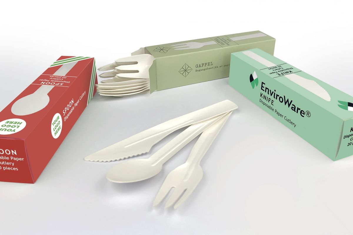 Celebration Packaging launches retail pack paper cutlery