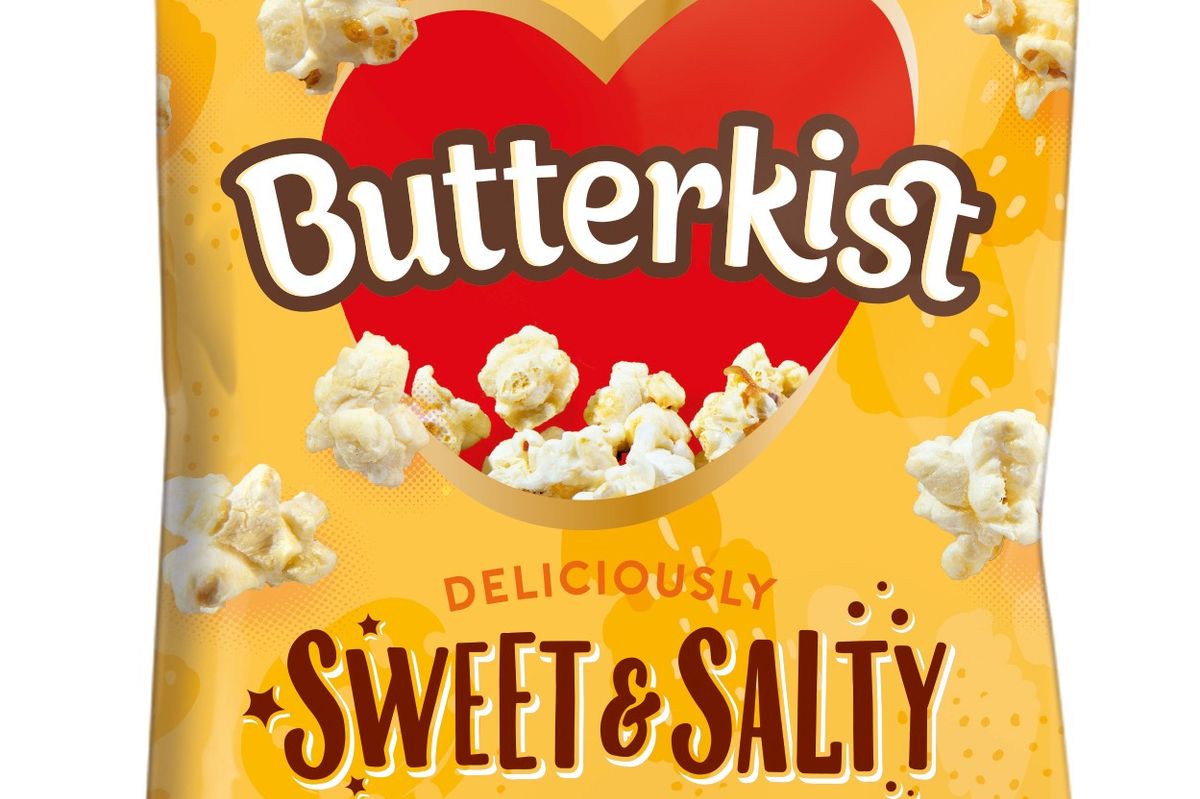 Butterkist unveils new look and feel in packaging overhaul