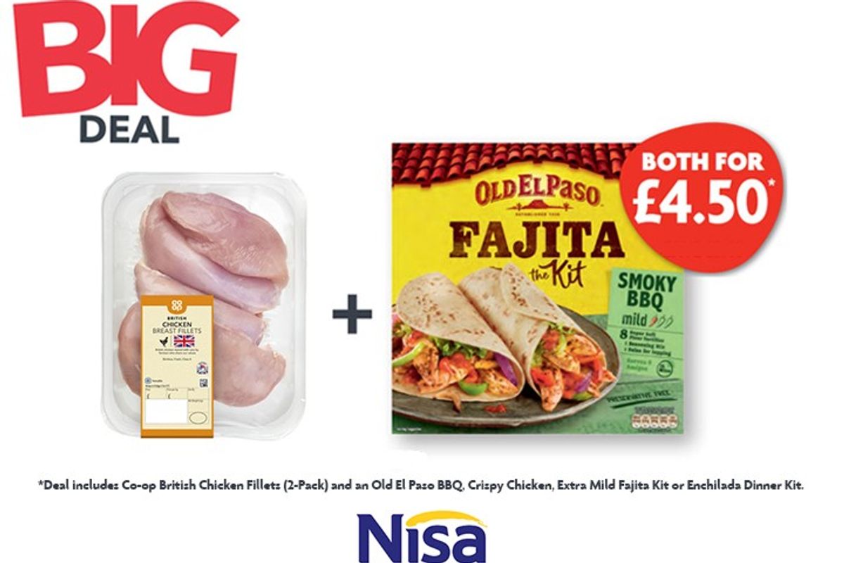 Nisa serves up fajita fiesta with latest Big Deal promotion