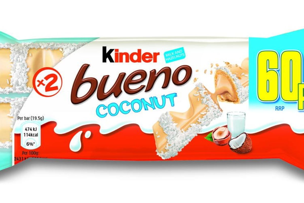 Ferrero brings back limited edition Kinder Bueno Coconut