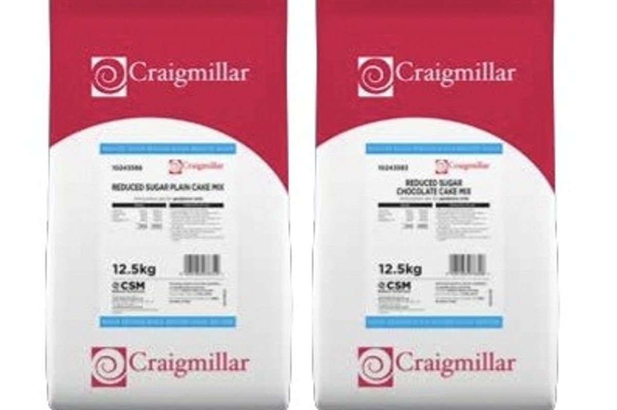 CSM launches two new reduced sugar cake mixes