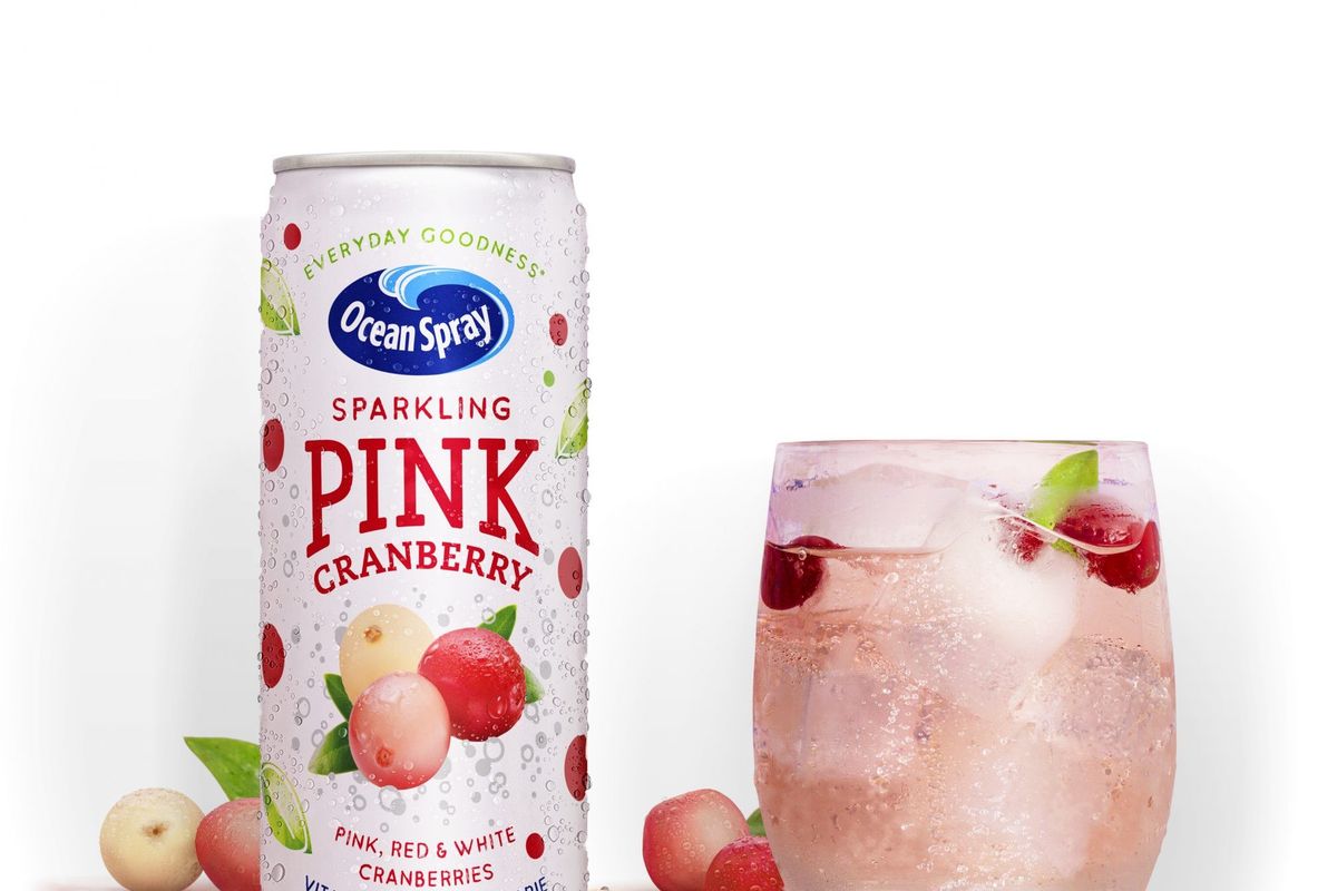 Ocean Spray launches Sparkling Pink Cranberry