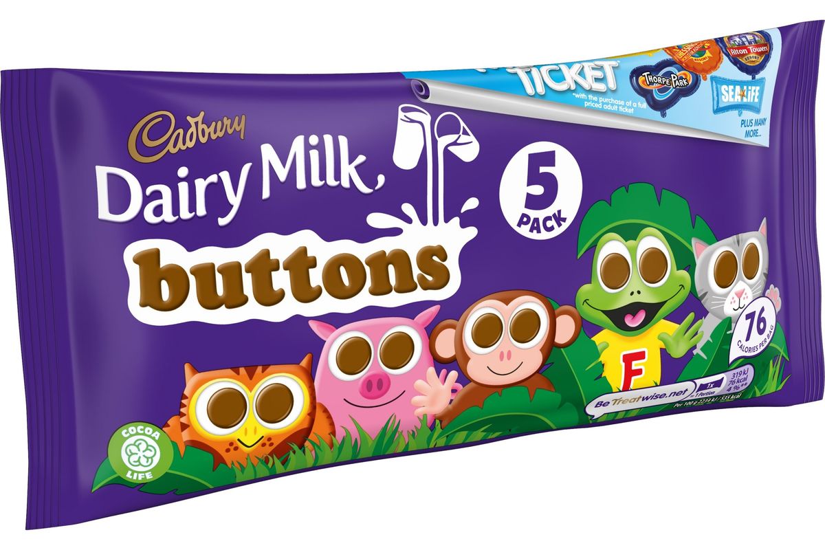 Cadbury and Merlin Ents bring magical experiences with on-pack tickets