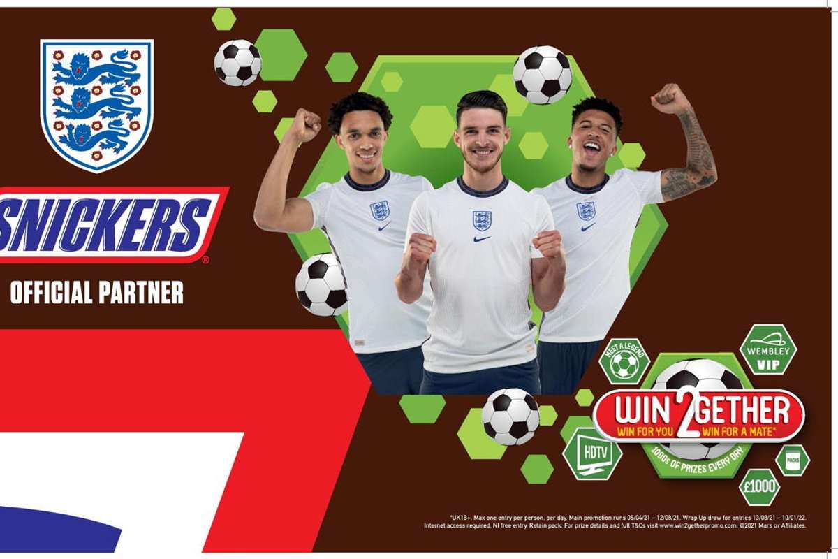 Mars Wrigley UK unveils new on-pack football promotion, Win2Gether