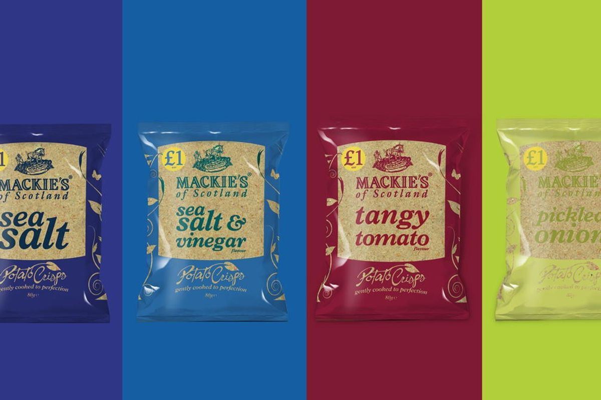 Mackie’s Crisps unveils new £1 PMP sharing bags