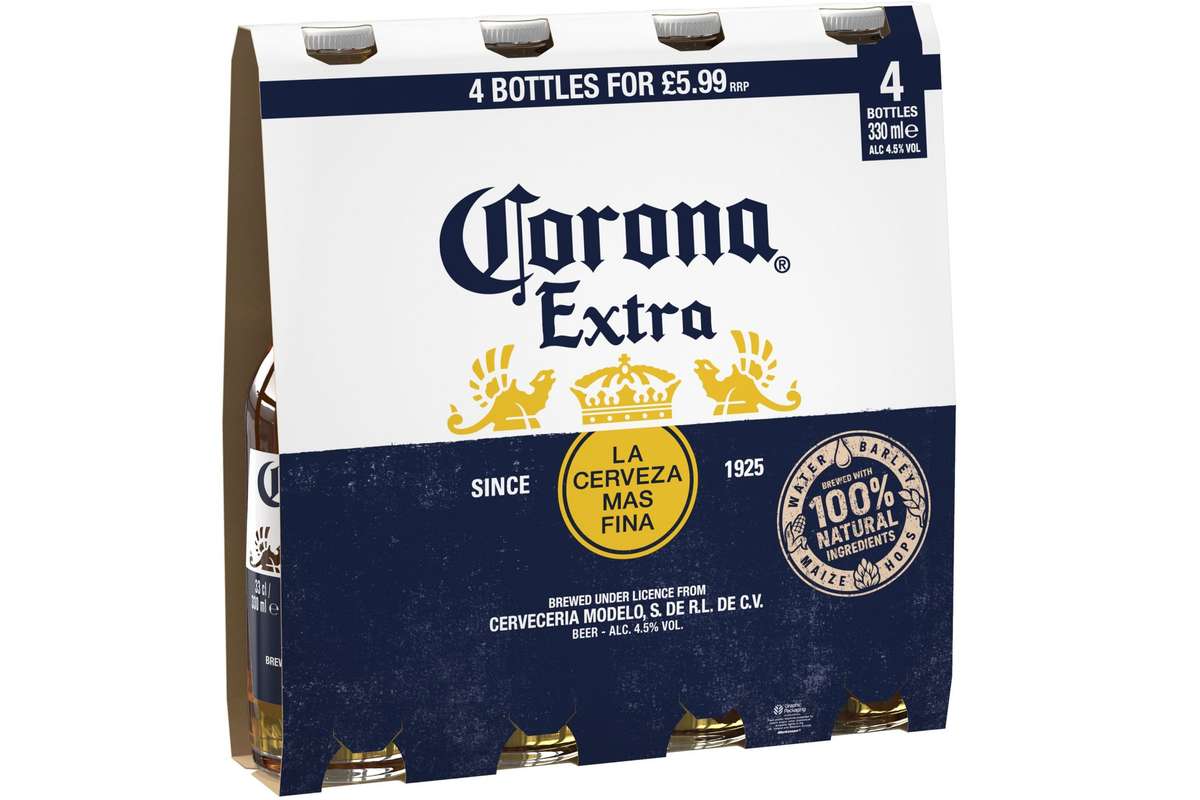 Corona launches first premium price-marked packs