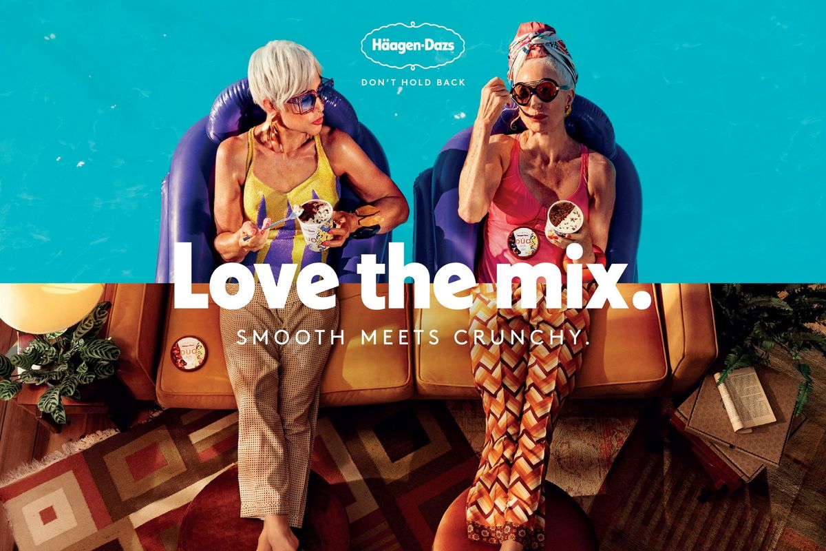 Häagen-Dazs: new ATL ‘Love the Mix’ campaign