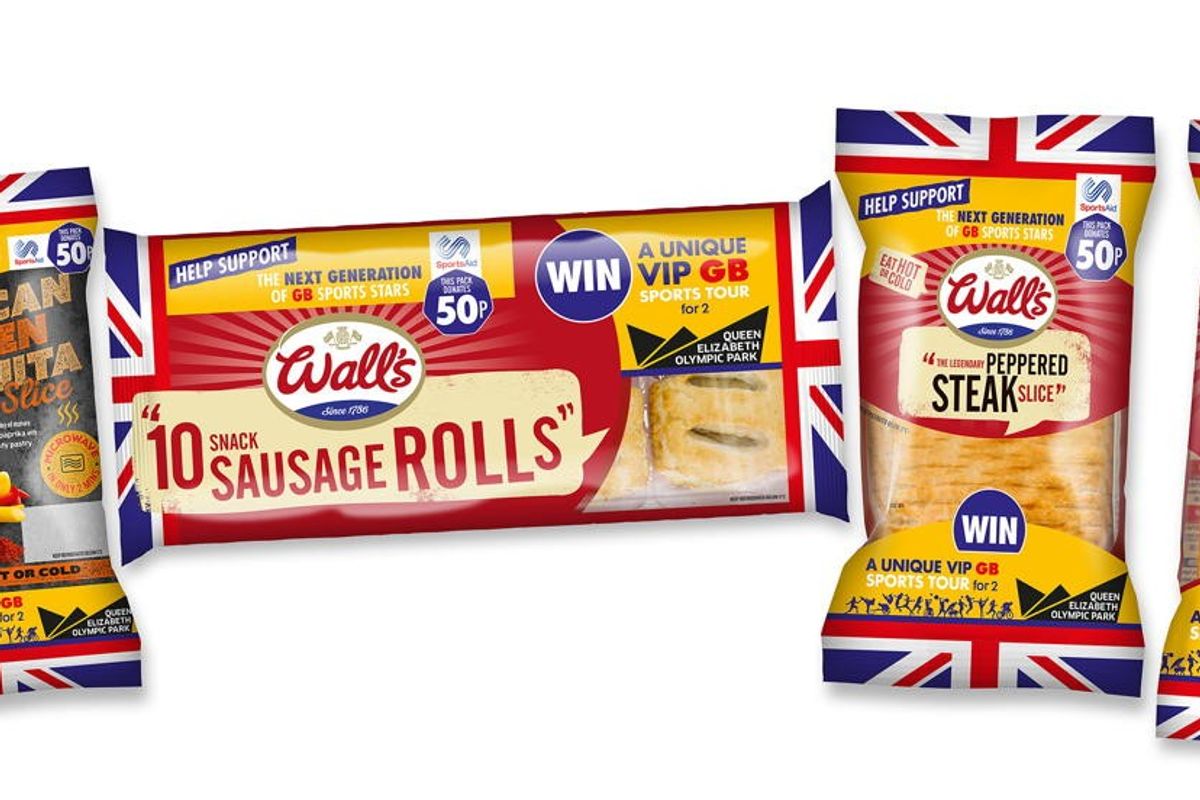 Wall’s Pastry launches on-pack promo to support SportsAid