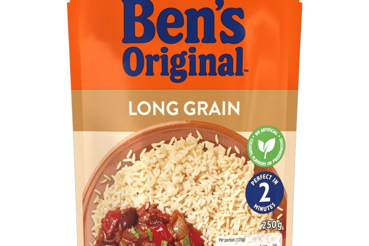 New Ben’s Original packs arrive in UK