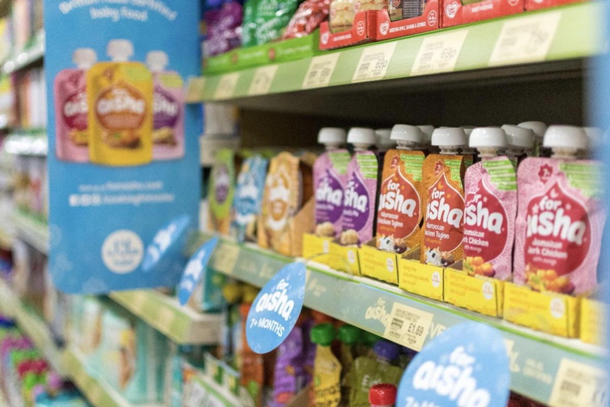 For Aisha baby food launches into independents