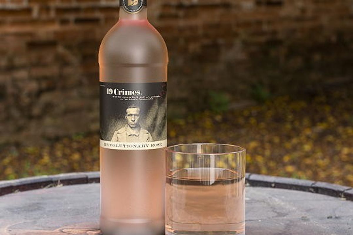 Wine brand 19 Crimes launches new rosé variant