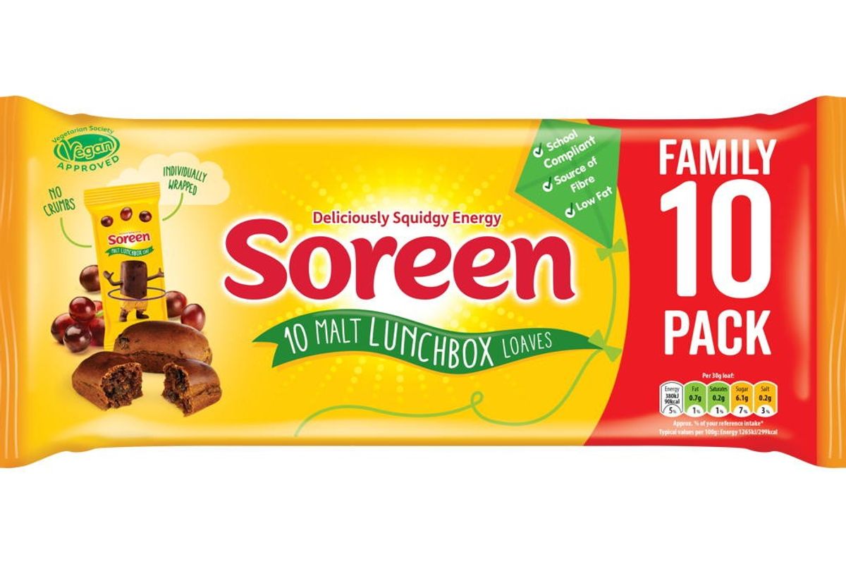 Soreen launches 10-Pack of Malt Lunchbox Loaves