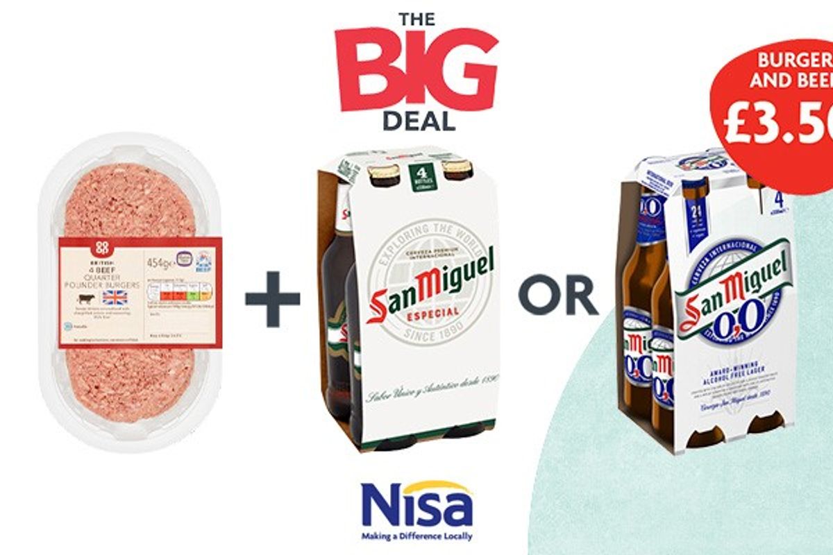 Nisa offers a Big Deal for the big match on Sunday