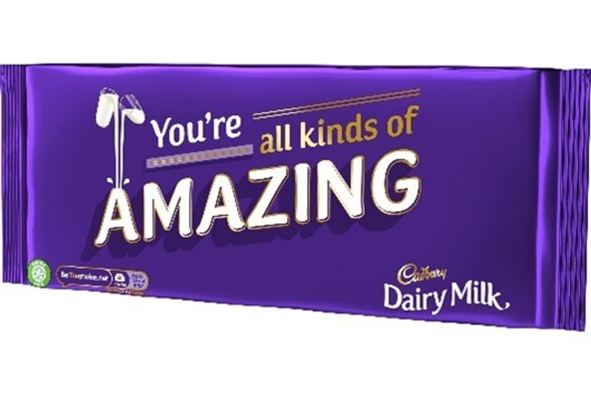 Cadbury launches new 'confidence-boosting' Dairy Milk bars