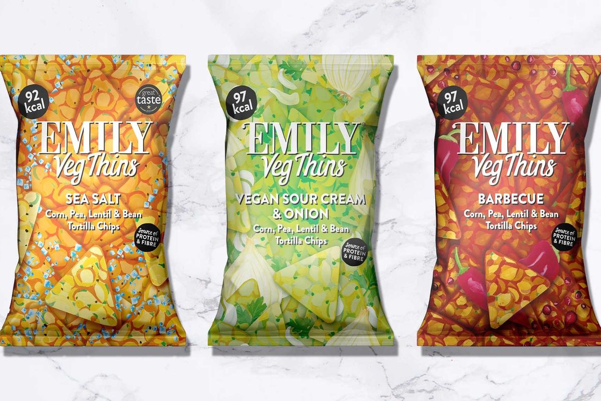 Nurture Brands relaunches HFSS-friendly EMILY Veg Thins.